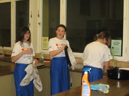 Kochwettbewerb Präsentation